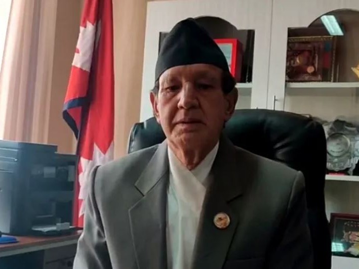 परराष्ट्रमन्त्रीसँग फ्रान्सेली प्रतिनिधिमण्डलको भेट